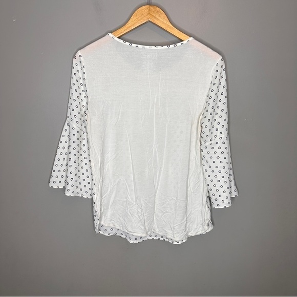 Van Heusen polka dot long sleeve blouse - Picture 4 of 4